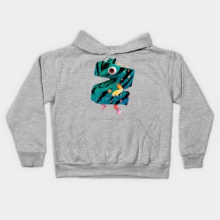 Alphabet Monster Z Kids Hoodie